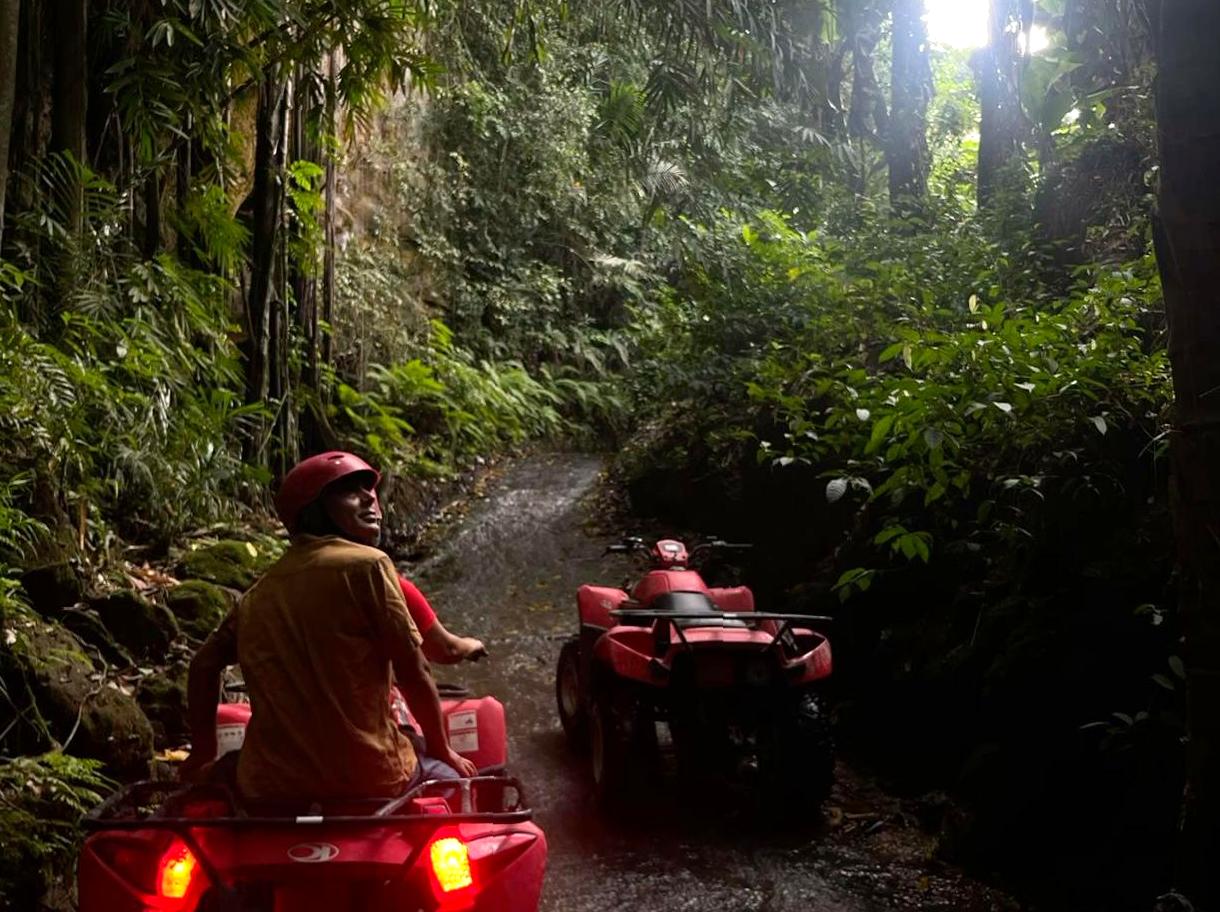 Discover captivating views while riding quad bikes.